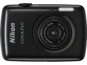 Aparat Foto Digital Compact Nikon CoolPix S01 Negru