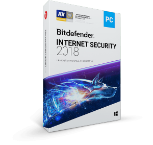 Antivirus Bitdefender Internet Security 2018 1 User 1 Year