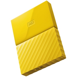 HDD External WD My Passport (2.5”, 2TB, USB 3.0) Yellow