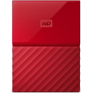 HDD External WD My Passport (2.5”, 3TB, USB 3.0) Red