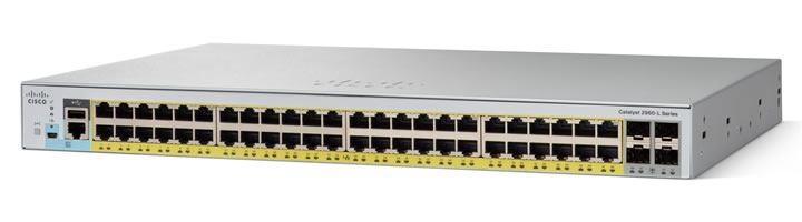 Switch Cisco Catalyst 2960L Poe 48 Porturi 10/100/1000 Mbit/s 