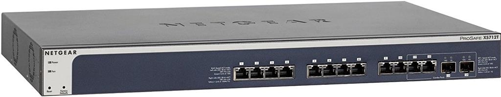 Switch Netgear ProSafe XS712T-200NES 12 Porturi 10/100/1000 Mbps