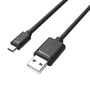 Unitek cablu USB2.0 AM-microUSB BM, 1,5m; Y-C434GBK
