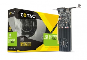 Placa Video Zotac GeForce GT 1030 Low Profile 2GB GDDR5