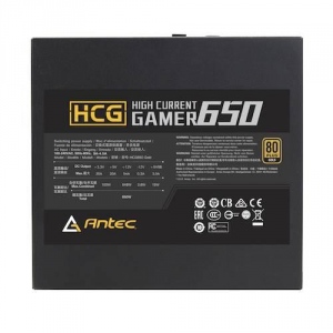 Sursa Antec HCG650 Gold EC, 650W, 80 PLUS® Gold, Modular, 10 Years Warranty