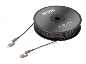 Cablu Micro HDMI la HDMI2.0 prin fibra optica 70m, Inakustik  0092431070