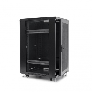 Rack Netrack Stand Alone Economy 22U/600x800mm (perforated door) - black