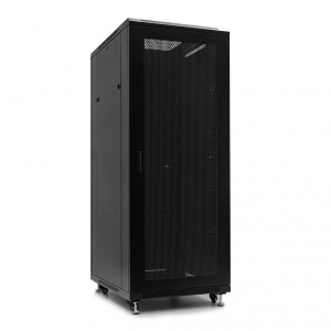 Rack Netrack standing server cabinet 32U/800x800mm (perforated door)-black 