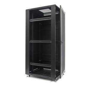 Rack Netrack standing server 42U/800x1200mm (perforated door)-black FULLY ASS