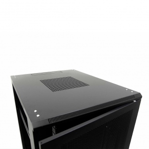 Rack Netrack standing server 42U/800x1200mm (perforated door)-black FULLY ASS