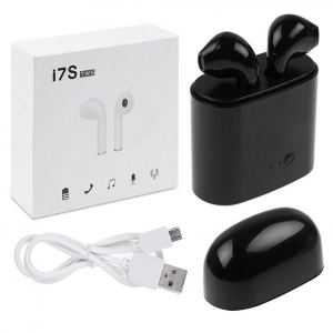 I7S TWS Bluetooth hands free stereo earphone black