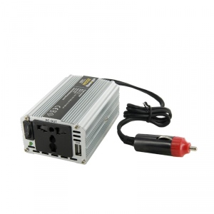 Whitenergy invertor DC/AC de la 12V DC la 230V AC 200W, USB