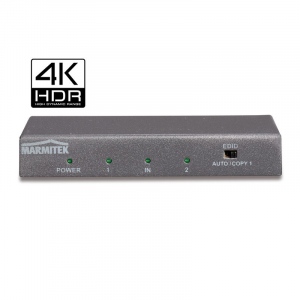 Multiplicator Splitter HDMI Marmitek 612 UHD 2.0 cu 4K60 suport UHD â€“ 1in/2out