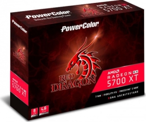 Placa video PowerColor Red DDragon Radeon™ RX 5700 XT OC