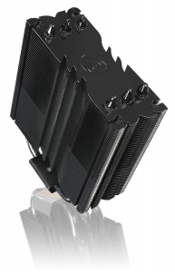 Raijintek Leto Heatpipe CPU Cooler, white LED - 120mm