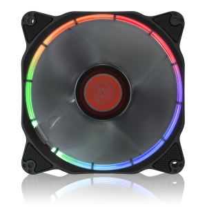 AURAS 12 RGB LED Fan with Controller 120mm - 2 Pack