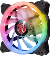 Cooler Raijintek IRIS 14 Rainbow RGB LED 2 Buc