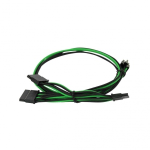 EVGA 100-G2-06KG-B9 EVGA Green/Black Power Supply Cable Set 550-650 G2/P2/T2