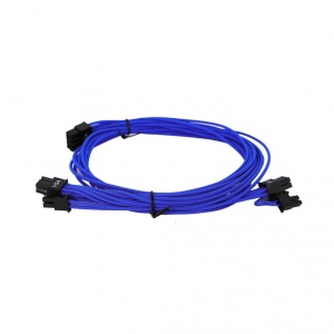 EVGA 100-G2-06LL-B9 EVGA Light Blue Power Supply Cable Set 550-650 G2/P2/T2