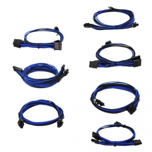 EVGA 100-G2-13KL-B9 EVGA Blue/Black Power Supply Cable Set 1000-1300 G2/P2/T2