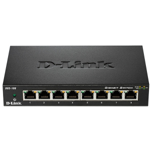 Switch D-Link DGS-108/E 8 Ports 10/100/1000 Mbps