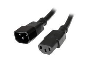 FTS CABLE POWERCORD RACK 1.8M BLACK