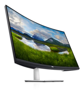 Monitor Dell VA LED 31.5 inch S3221QSA Ultra HD (3840 x 2160) HDMI DisplayPort AMD FreeSync Boxe (Argintiu)