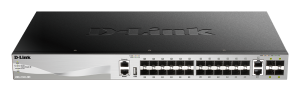 24SFP L3 Stackable Switch DGS-3130-30S/E