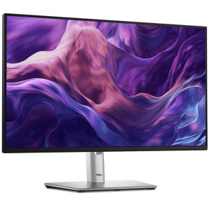 Monitor Dell IPS LED  23.8 inch P2425H Full HD (1920 x 1080) VGA HDMI DisplayPort Pivot 100 Hz (Negru/Argintiu)