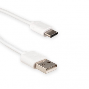 4World Cablu USB 2.0 , AM / B Micro USB-C transfer/incarcare, 1.0m, alb