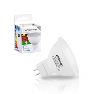 Whitenergy bec LED | GU5.3 | 10 SMD 2835 | 5W | 220-240V | lapte | MR16