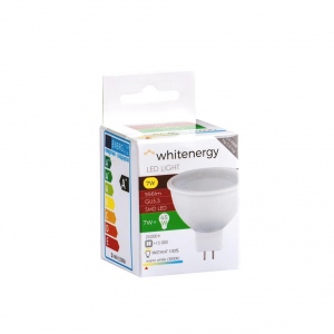 Whitenergy bec LED | GU5.3 | 8 SMD 2835 | 7W | 230V | lapte | MR16 x10