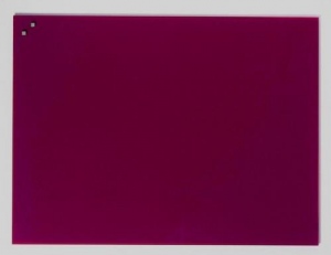 NAGA Magnetic glass board 60x80 purple