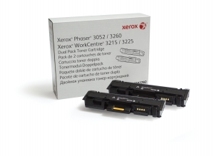 Xerox 106R02782 Toner negru Dual Pack pentru Phaser 3052/3260