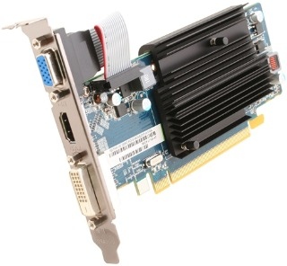 Placa Video Sapphire Radeon HD 5450, 2GB DDR3 (64 Bit), HDMI, DVI-D, VGA, BULK