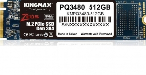 SSD Kingmax KMPQ3480-512G4 512GB M.2 2280 PCIe Gen 3 x 4 PQ3480