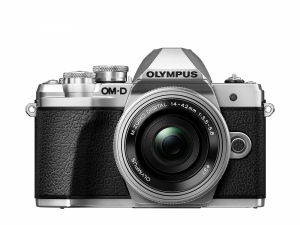 Aparat Foto Digital Compact Olympus E-M10III PancakeZoom Argintiu