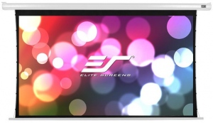 RESIGILAT Ecran proiectie electric perete Tensionat EliteScreens Spectrum  276.6 x 155.5 cm Format 16:9