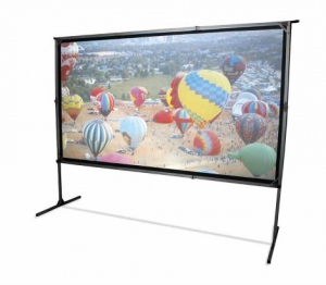 Ecran proiectie trepied FRONT / REAR EliteScreens OMS150H2-DUAL 332.1 x 186.8 cm