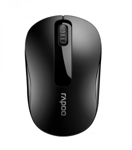 Mouse Wireless Rapoo 3 key M10 Plus, Negru