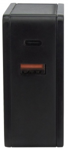 Manhattan ÃŽncÄƒrcÄƒtor Power Delivery USB-C 5V-20V - 45W USB-A 5V - 2.4A negru 180054