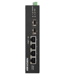 Switch Hikvision DS-3T0506HP-E/HS 4 Ports Industrial