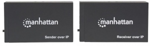 Manhattan HDMI AV extender over IP, Cat6/6a/7 1080p do 120m IR