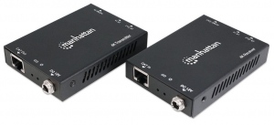 Manhattan HDMI extender by Cat6/6a/7 cable 4K@30Hz up to 50m with IR sensor PoC