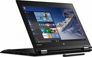 Laptop Lenovo NB Yoga 260 Intel Core i5-6200U 8GB DDR4 256GB SSD Intel HD Windows 10 Pro, Negru