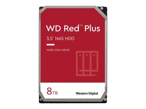 HDD Western Digital Red Plus WD80EFZZ 8TB, 128MB, 7200 RPM, SATA 6 Gb/s 3.5 Inch
