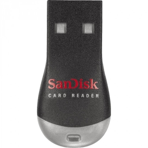 Card Reader Sandisk microSD, USB 2.0 Black