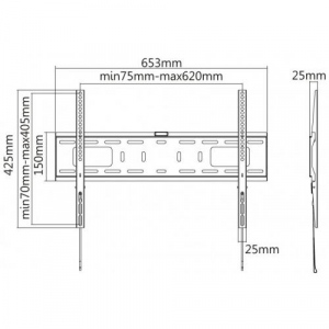 Reflecta  PLANO Flat 70-6040 , 37-70 inch