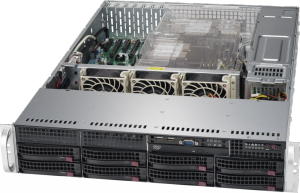 Server Rackmount Supermicro SYS-6029P-TR 2U Intel Xeon SILVER 4208 32GB 2X16GB SSD 480GB