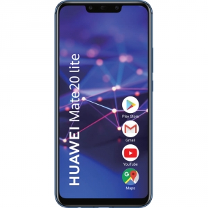 Telefon mobil Huawei Mate 20 Lite, 64GB, 4GB, Dual SIM, Albastru